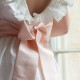 Grace Dress with Pearl Hand Smocking and Silk Sash Grace Dress with Pearl Hand Smocking and Silk Sash