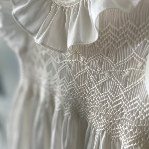 Eve Hand Smocked Special Occasion Baby Gown Eve Hand Smocked Special Occasion Baby Gown