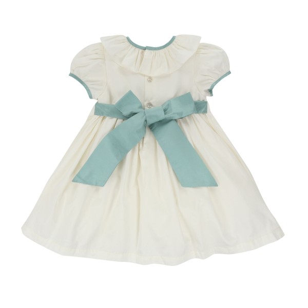 Diana Special Occasion Dress with Lily of the Valley Hand Smocking
