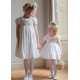 Diana Special Occasion Dress with Madonna Lily Hand Smocking Diana Special Occasion Dress with Madonna Lily Hand Smocking