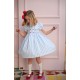 Thatcher Dress Sailor Stripe with White Heart Hand Smocking Thatcher Dress Sailor Stripe with White Heart Hand Smocking