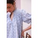 Scholl Blouse Bubble Weave Cotton with Double Cream Hand Smocking Edition 60 Scholl Blouse Bubble Weave Cotton with Double Cream Hand Smocking Edition 60
