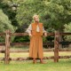 C J Walker Waistcoat Butterscotch Needlecord with Spiced Vanilla Hand Smocking Edition 5