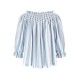 Cleopatra Blouse Maine Stripe with Seaside Hand Smocking Edition 39