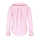 De Beauvoir Blouse Dolls House Stripe with Kiss Kiss Embroidery