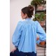 Pom x Smock London Scholl Blouse Paperwhite Ditsy with Snowdrop Hand Smocking Edition 61 Pom x Smock London Scholl Blouse Paperwhite Ditsy with Snowdrop Hand Smocking Edition 61