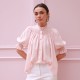 Scholl Summer Blouse Seashell Cotton Voile with Milk Hand Smocking Edition 67 Scholl Summer Blouse Seashell Cotton Voile with Milk Hand Smocking Edition 67