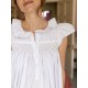 Mother Teresa Women's Nursing & Maternity Dress with Mermaid Tail Oyster Hand Smocking
